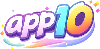 app 10 সবুজ লোগো